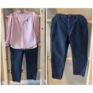Boys dress shirt and pants, H&M. Worn once!